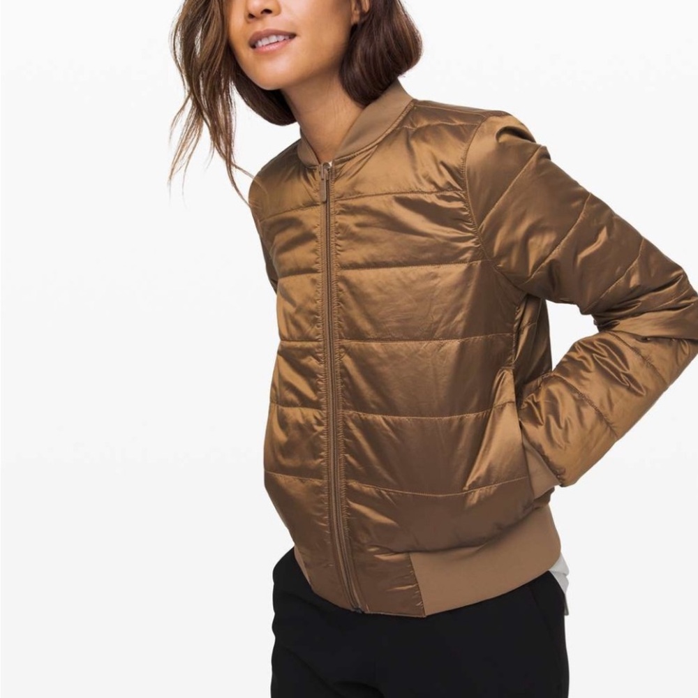 Lululemon reversible bonnet jacket size 8